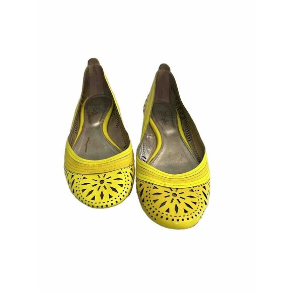 belle by sigerson morrison Flat Neon Shoes Size 7 - Picture 1 of 11
